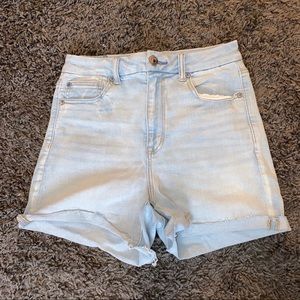 Curvy High Rise Shorts